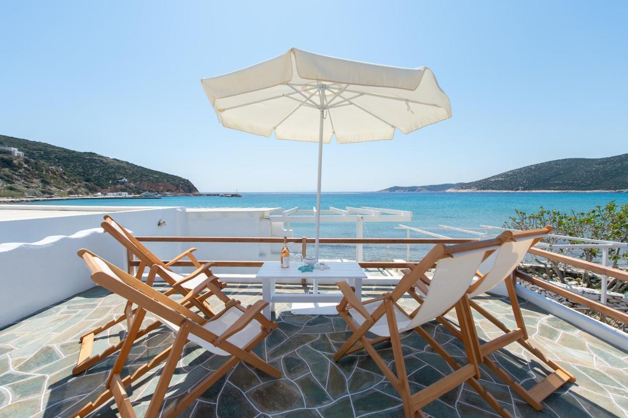 Turquoise Maison By The Sea Platis Gialos  Exteriör bild